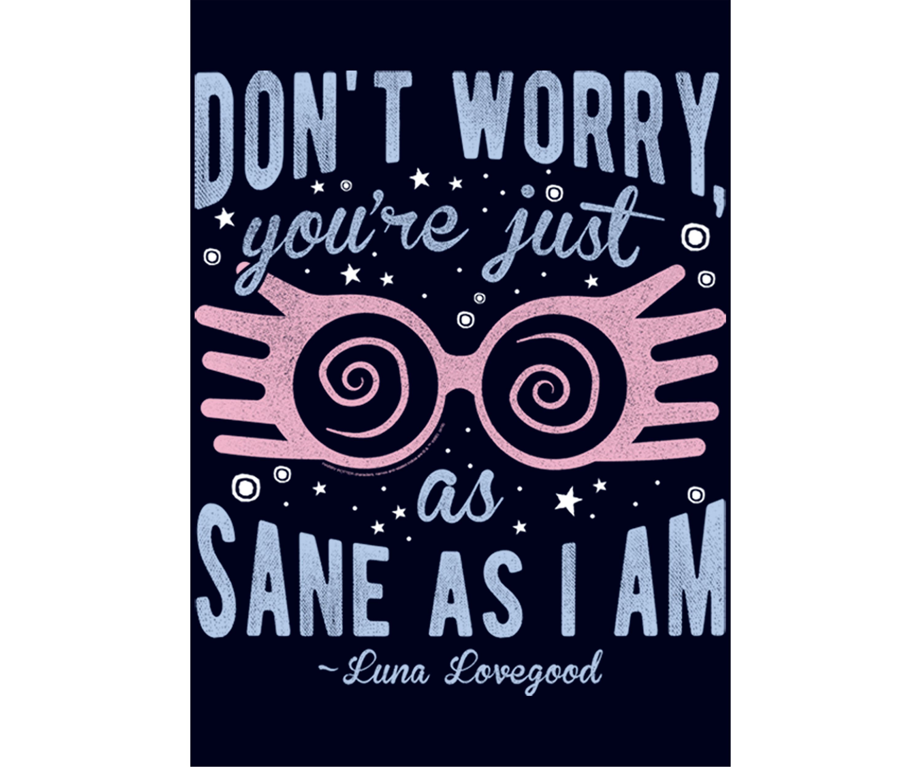 Harry Potter Just As Sane As Luna T-Shirt