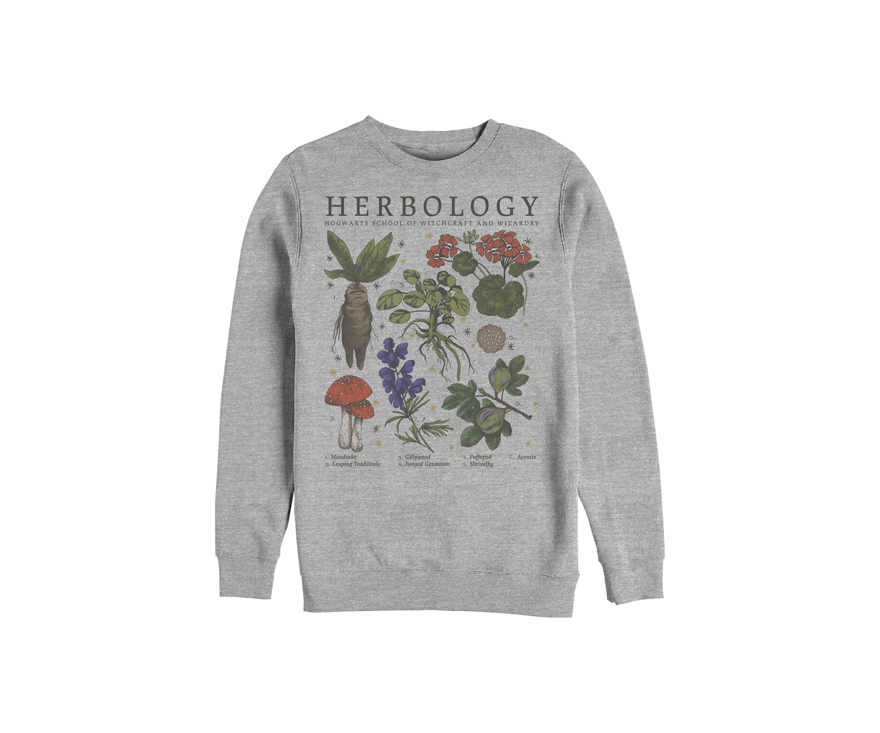 	  Harry Potter Herbology Fleece Crew Sweater  