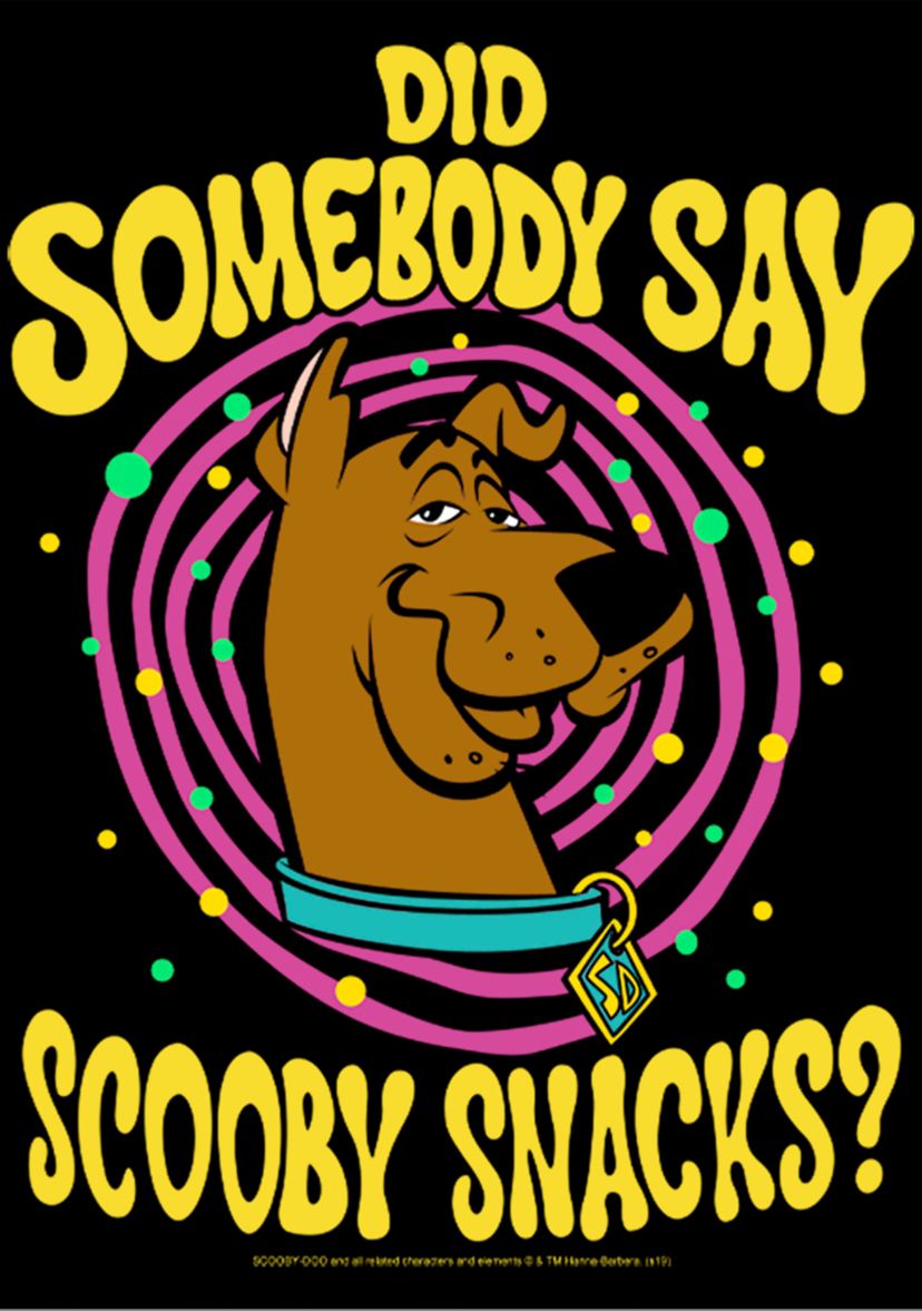 Scooby Doo Snacks Feeling Graphic T-Shirt