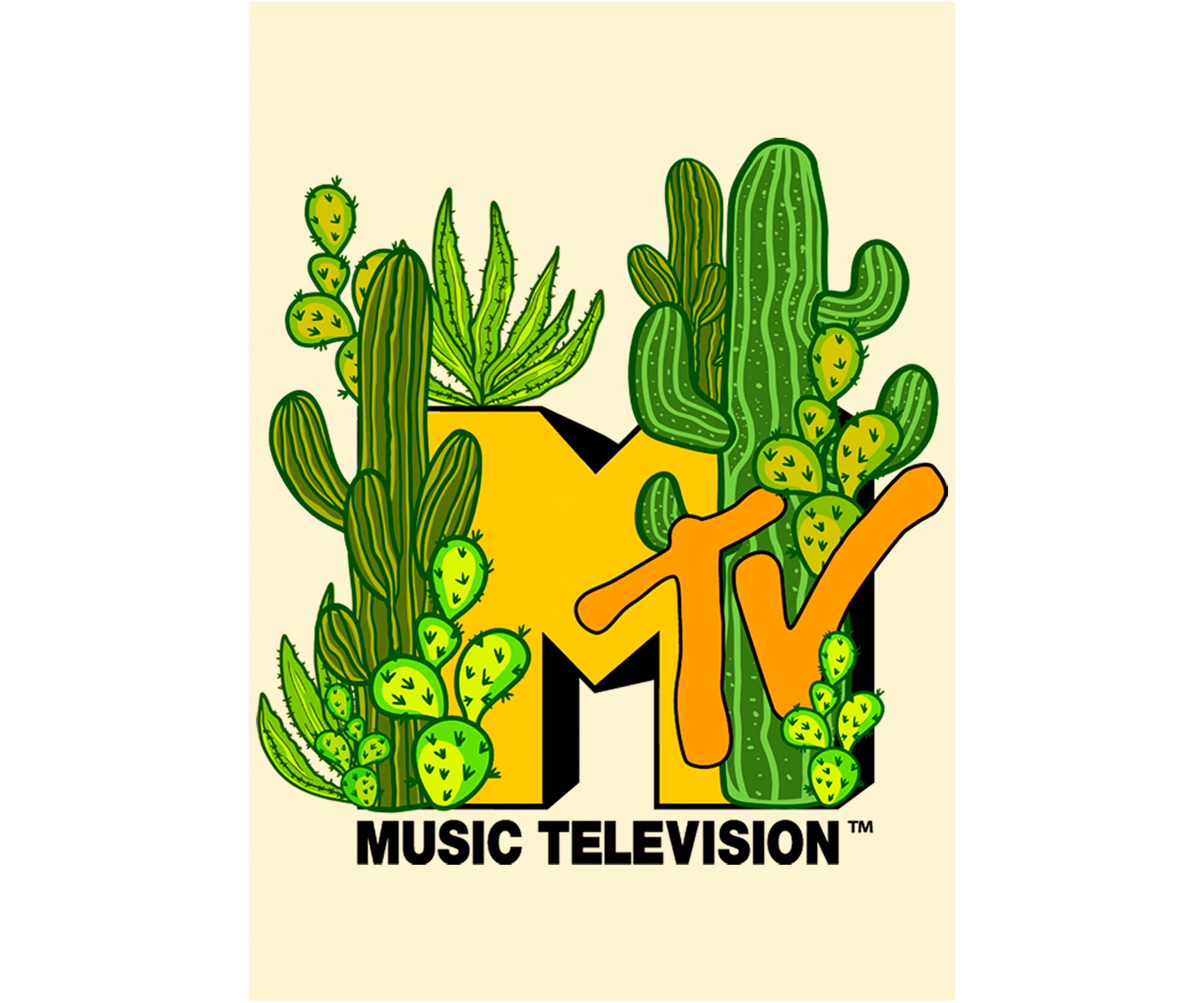 MTV Cacti Galore Graphic T-Shirt