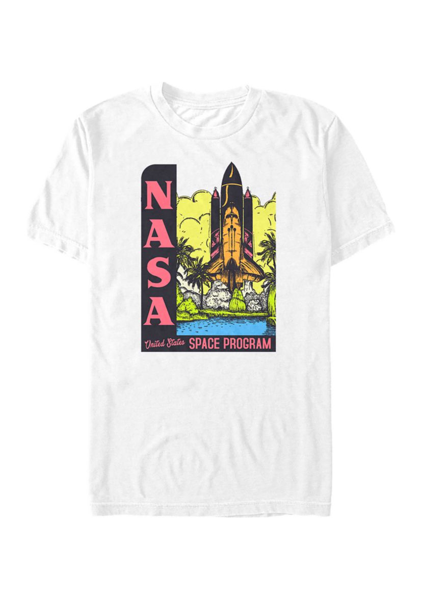 NASA Canaveral Launch Graphic T-Shirt