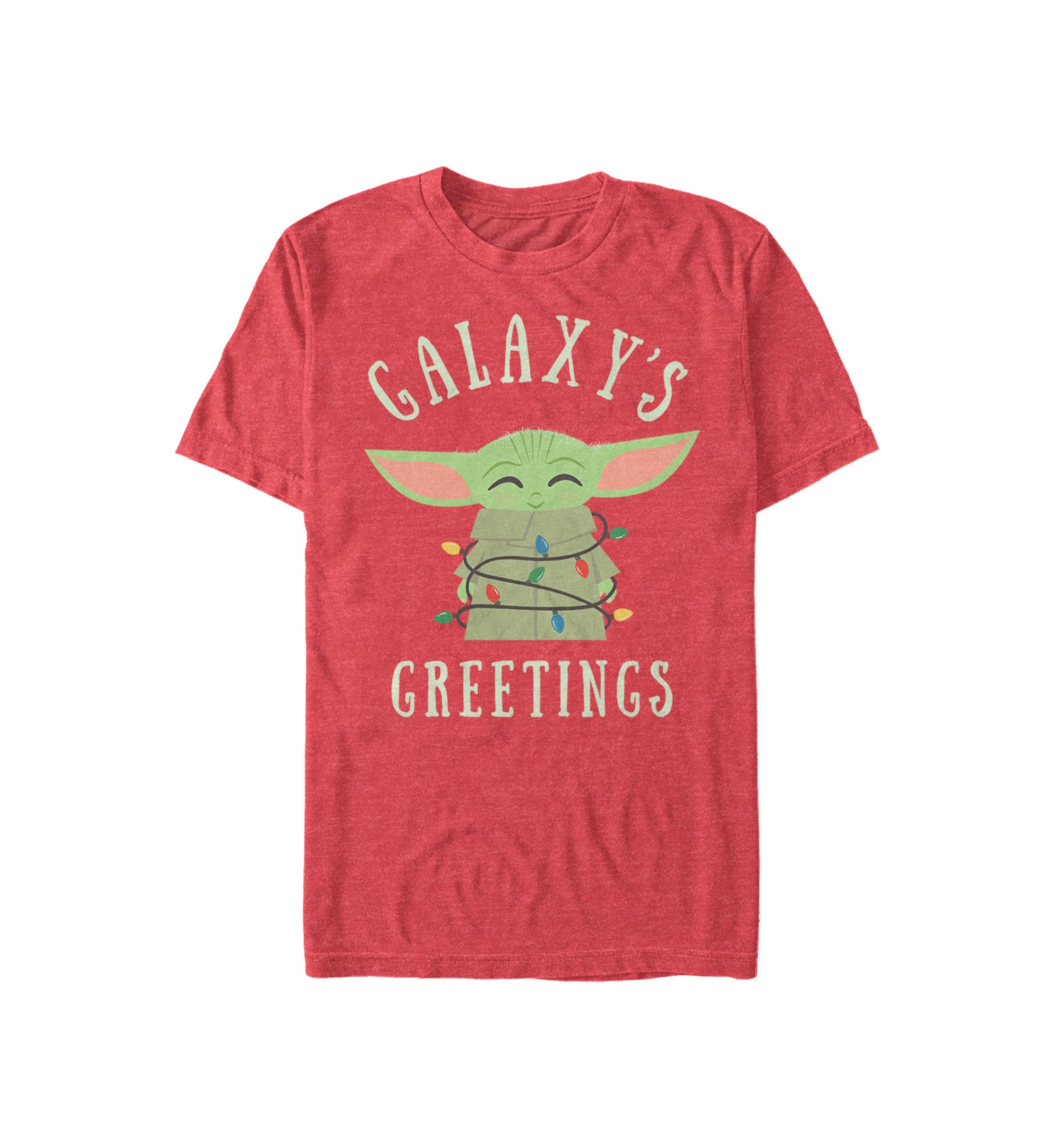 Star Wars™ The Mandalorian Christmas Lights Graphic T-Shirt 