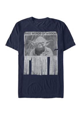 Fifth Sun Men's Star Wars Words of Wisdom T-shirt