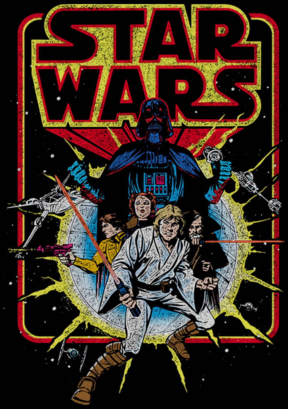 Star Wars™ Old School Comic Graphic T-Shirt 