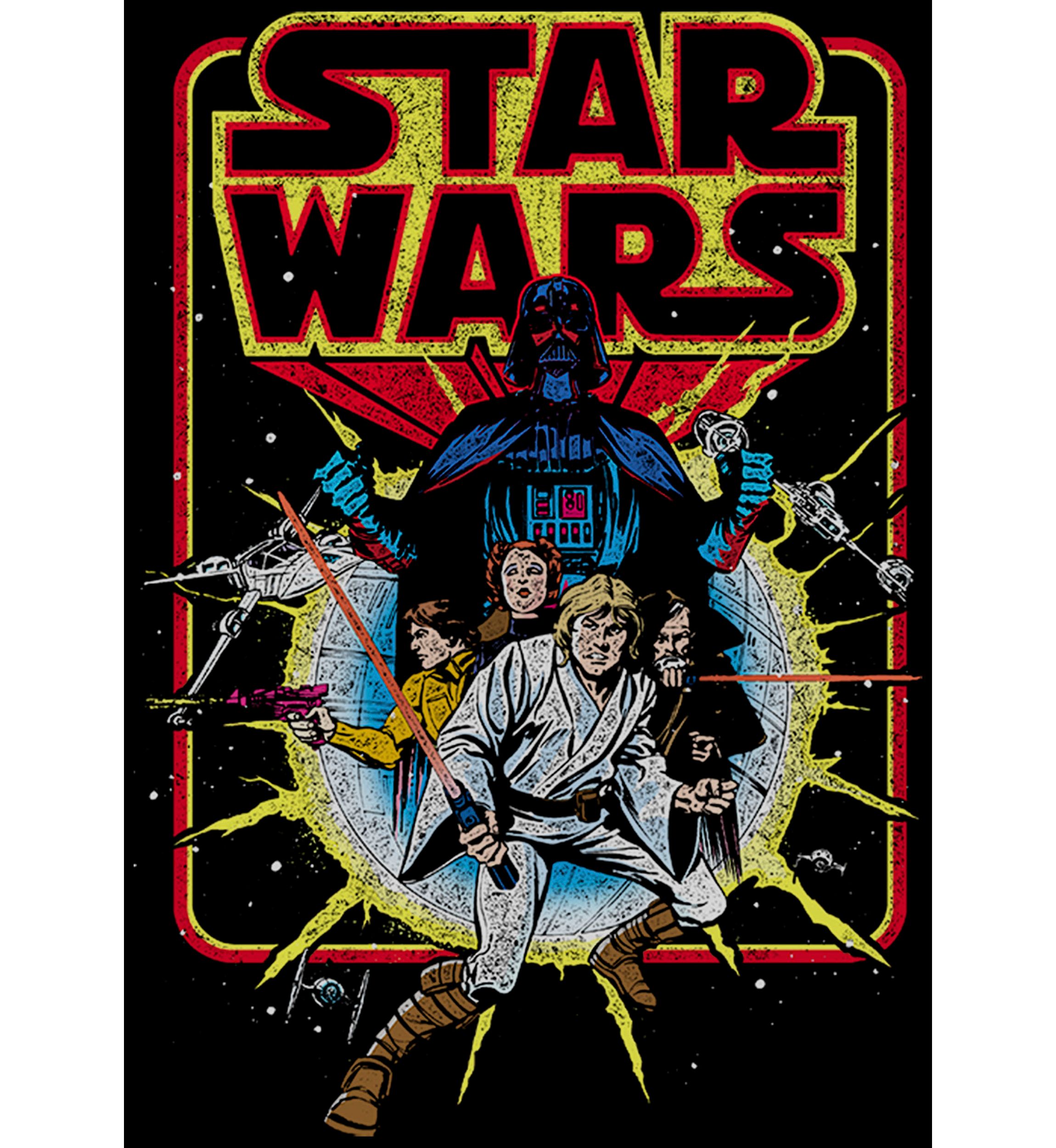 Star Wars™ Old School Comic Graphic T-Shirt 