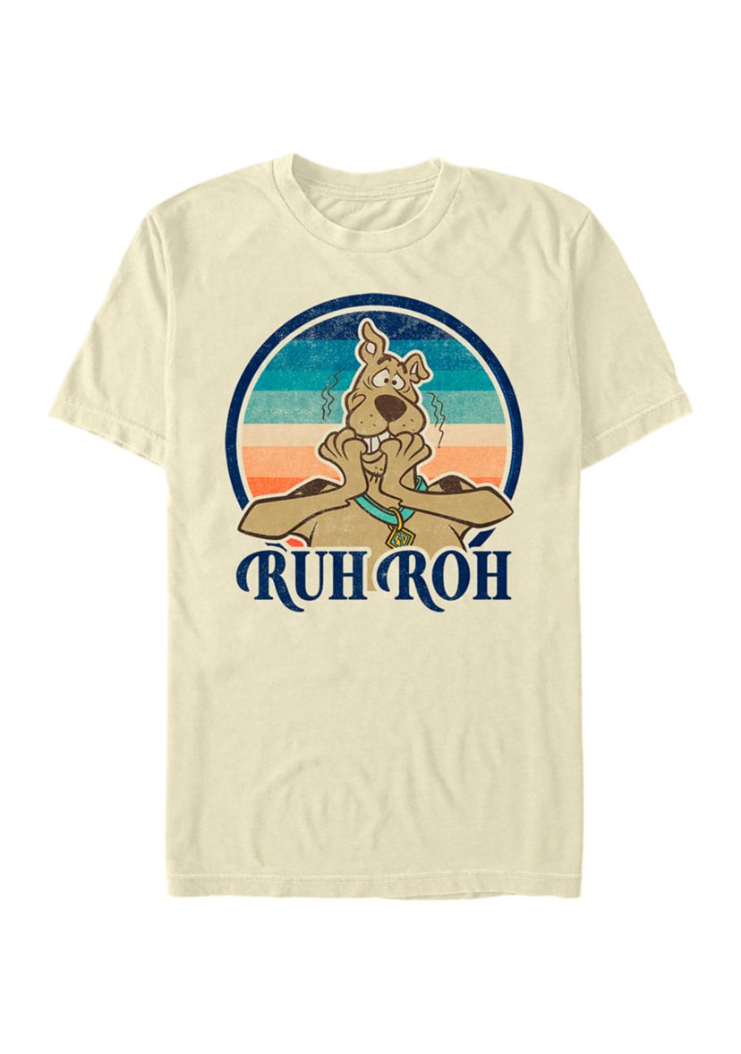 Scooby Doo Sunset Ruh Roh Graphic T-Shirt 