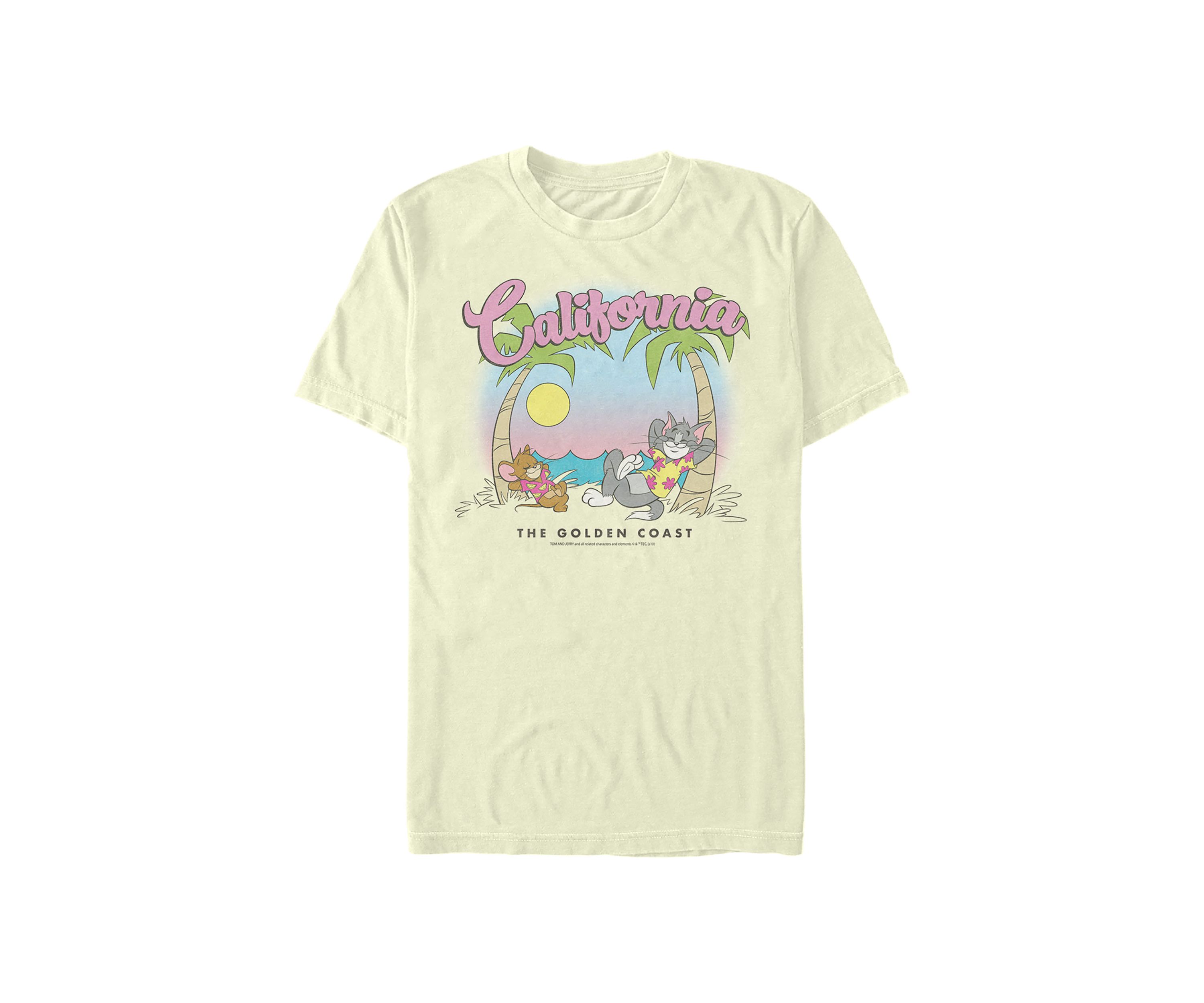 Tom and Jerry California Graphic T-Shirt 