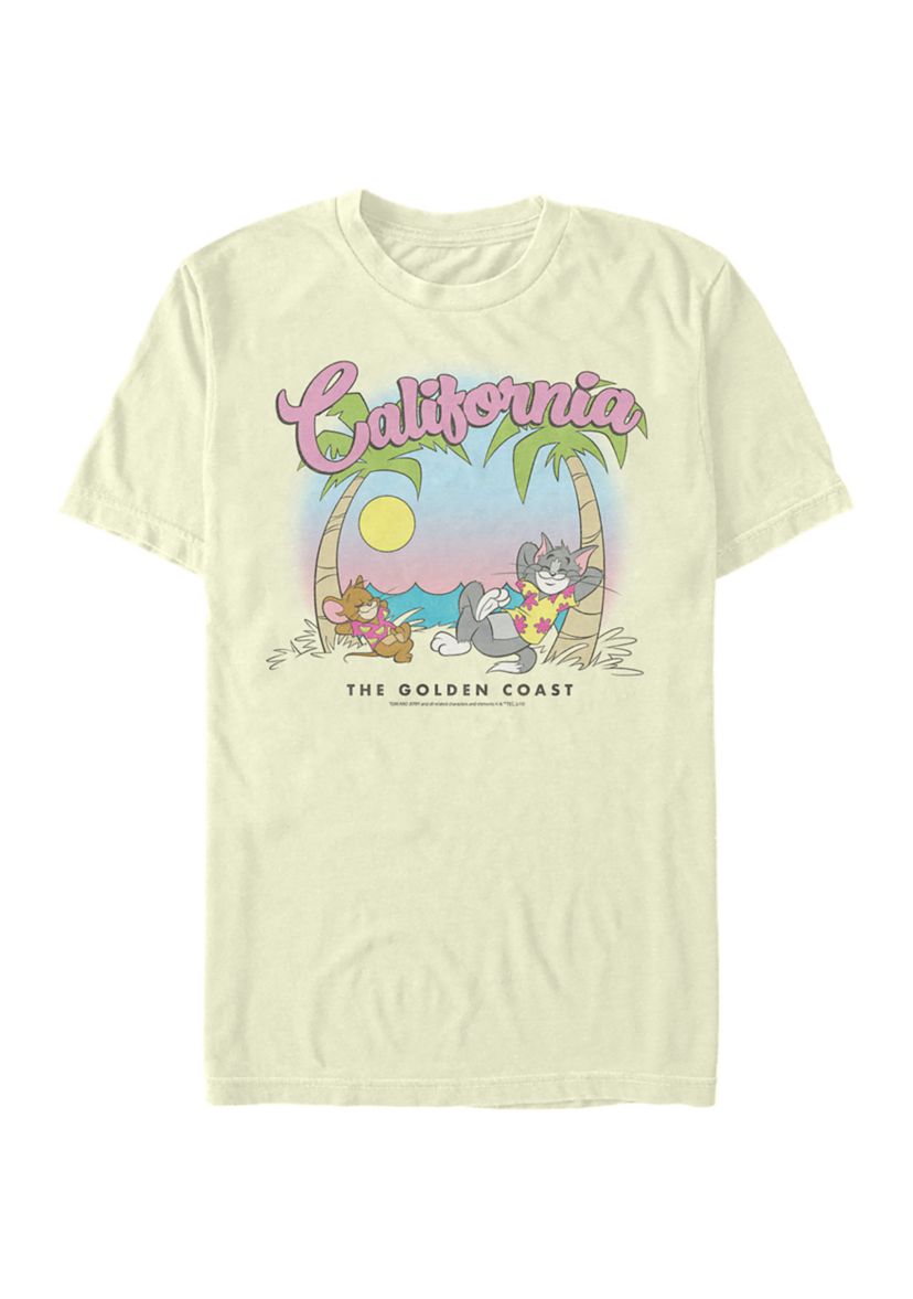 Tom and Jerry California Graphic T-Shirt 