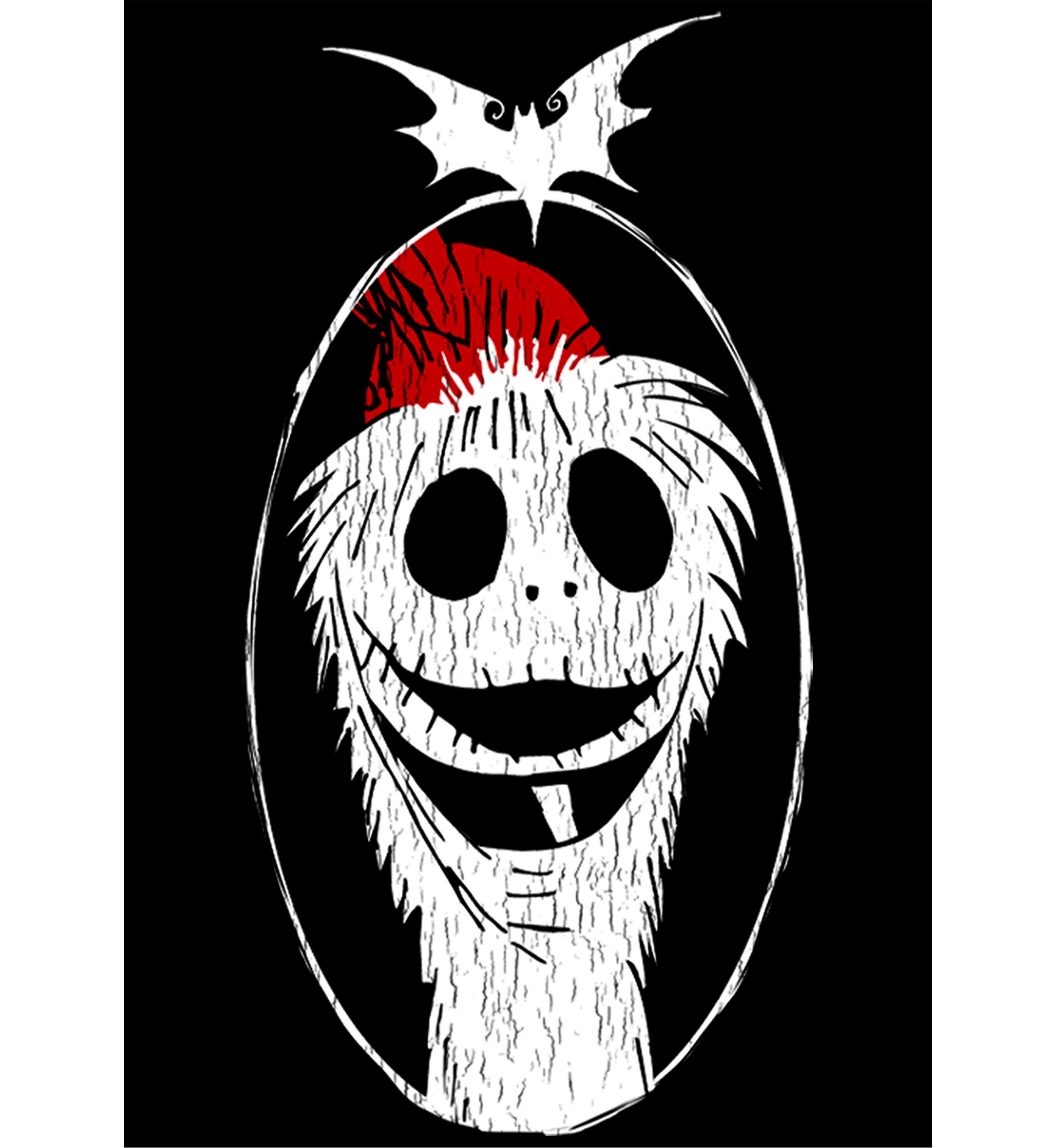 Nightmare Before Christmas Santa Jack Graphic T-Shirt