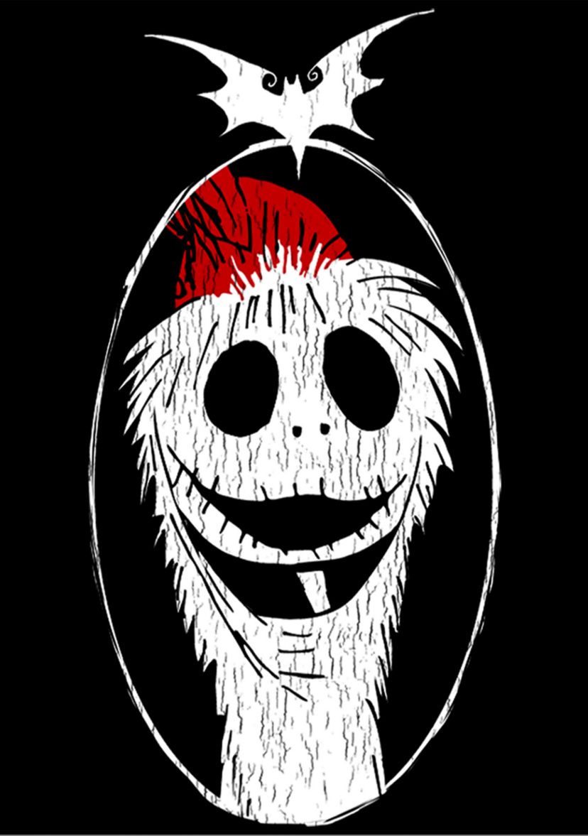 Nightmare Before Christmas Santa Jack Graphic T-Shirt