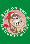 Looney Tunes Im On the Naughty List Graphic T-Shirt