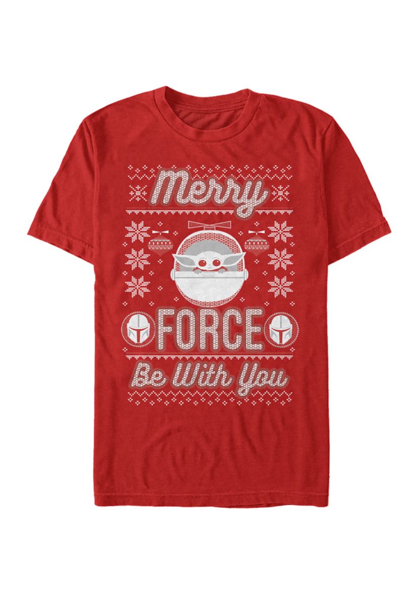 Star Wars® The Mandalorian Merry Force Child Graphic T-Shirt