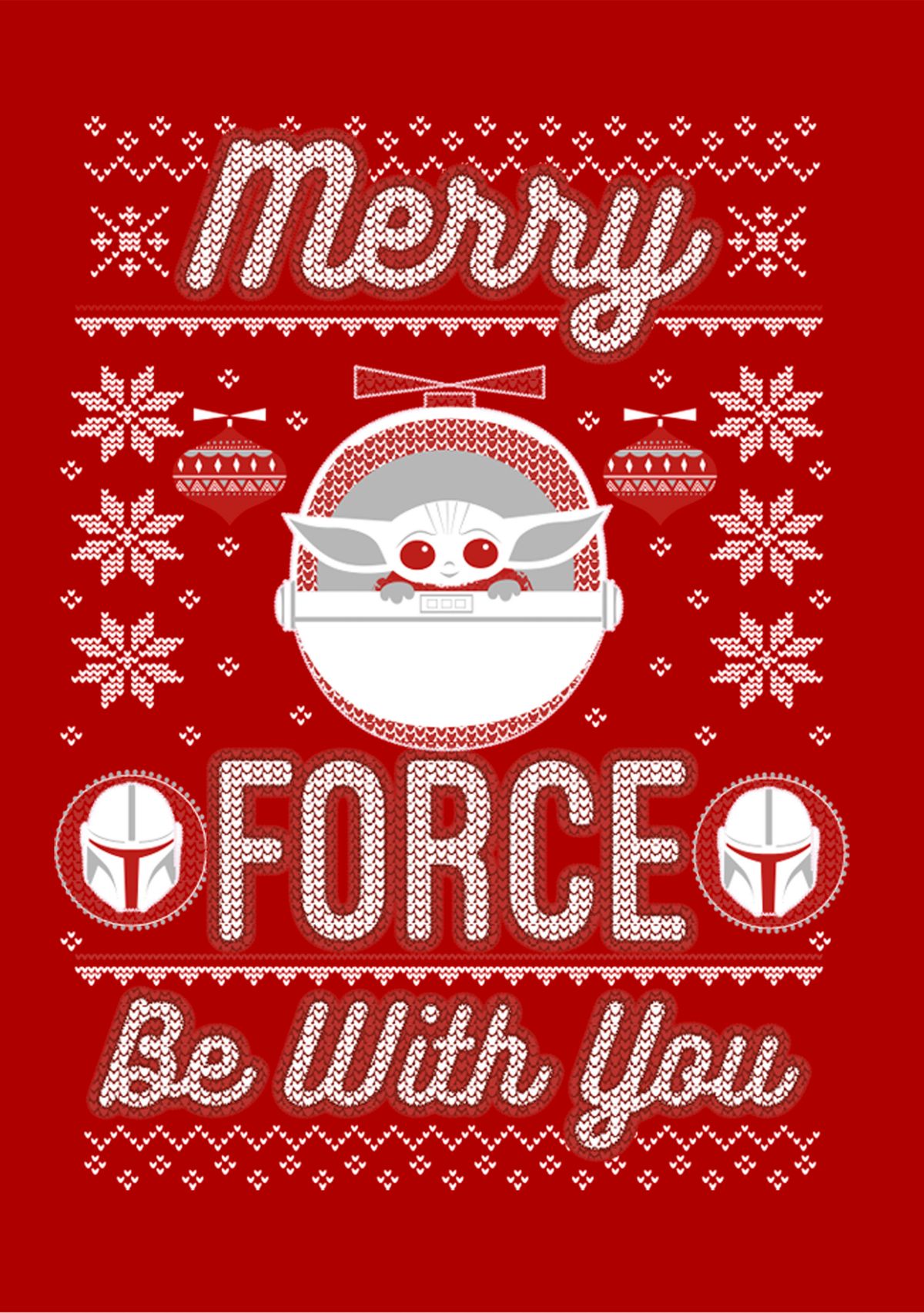 Star Wars® The Mandalorian Merry Force Child Graphic T-Shirt