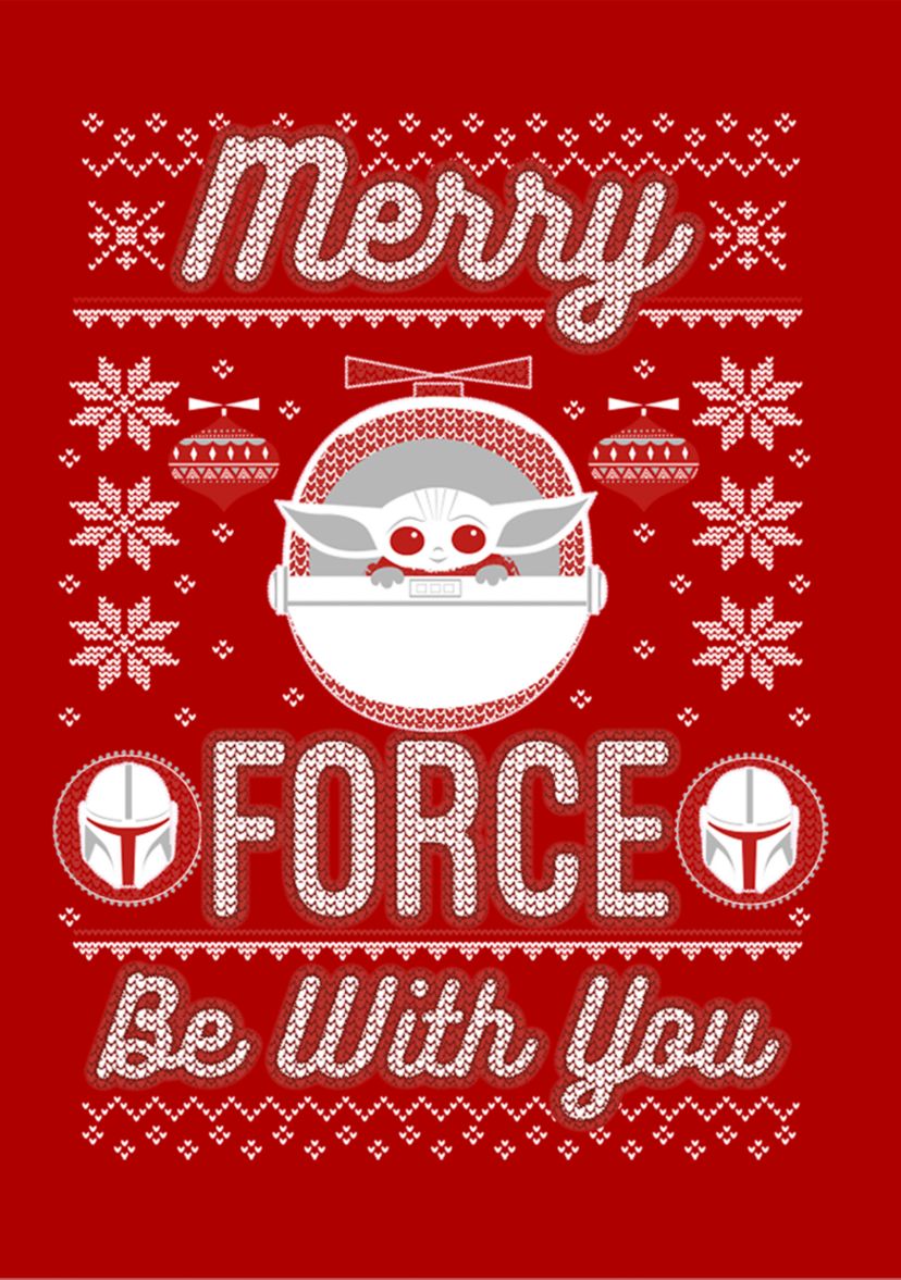 Star Wars® The Mandalorian Merry Force Child Graphic T-Shirt
