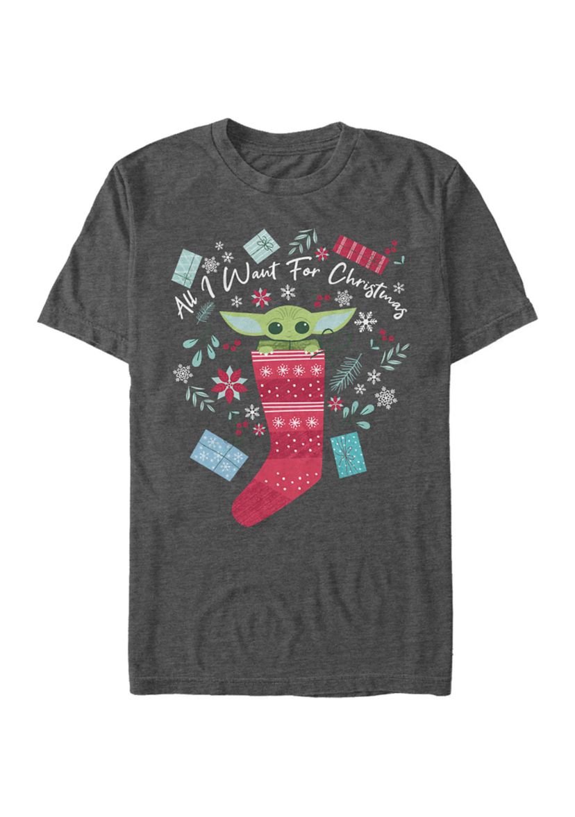 Star Wars® The Mandalorian All I Want For Christmas Graphic T-Shirt