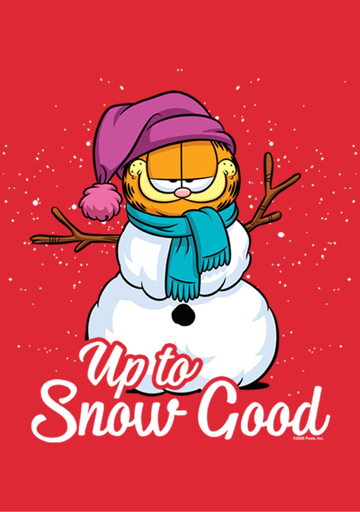 Garfield Snow Good Graphic T-Shirt