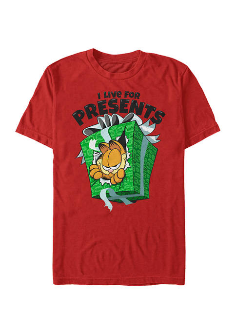 Garfield  is Present Graphic T-Shirt