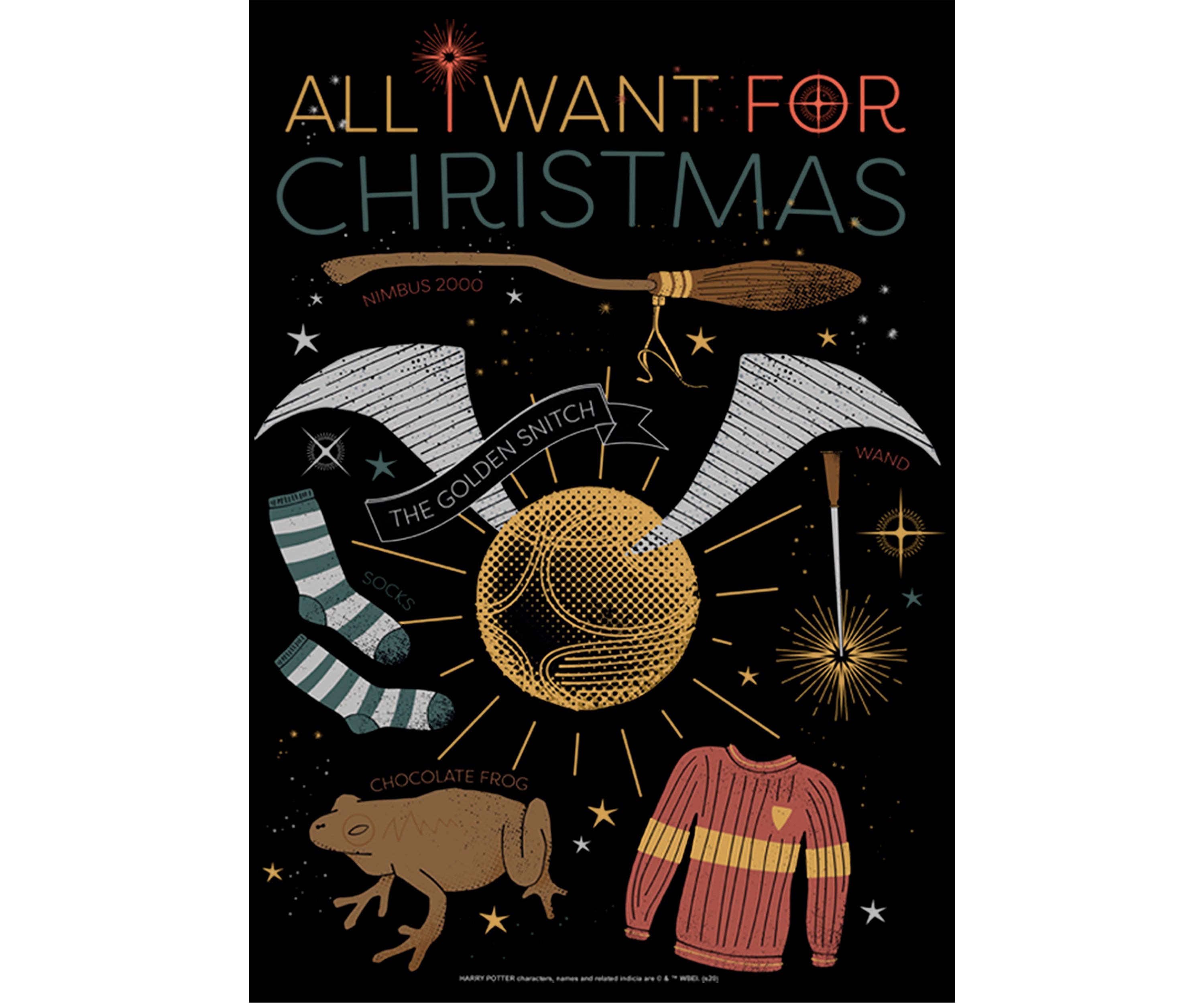 Harry Potter Wishlist Graphic T-Shirt