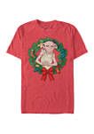 Harry Potter Dobby Wreath Graphic T-Shirt