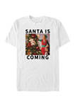 Elf Celebrate Santa Graphic T-Shirt