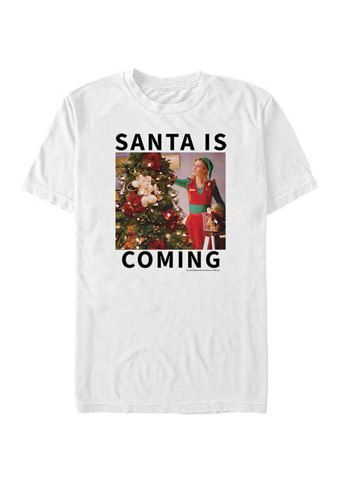 Elf Celebrate Santa Graphic T-Shirt