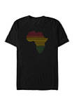 Africa Pattern Short Sleeve Graphic T-Shirt