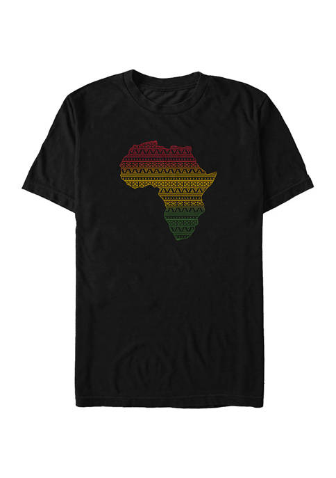 Fifth Sun Africa Pattern Short Sleeve Graphic T-Shirt