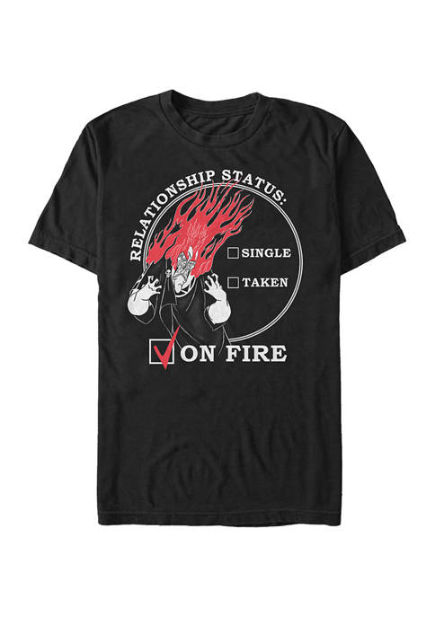 Disney® Villains Relationship On Fire Graphic T-Shirt