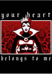 Evil Queen Heart Graphic T-Shirt