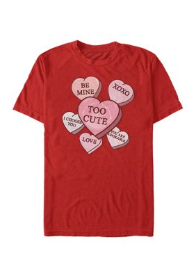 Star Wars Men's The Mandalorian Hearts With The Child T-Shirt