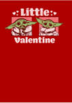 The Mandalorian Little Valentine Graphic T-Shirt