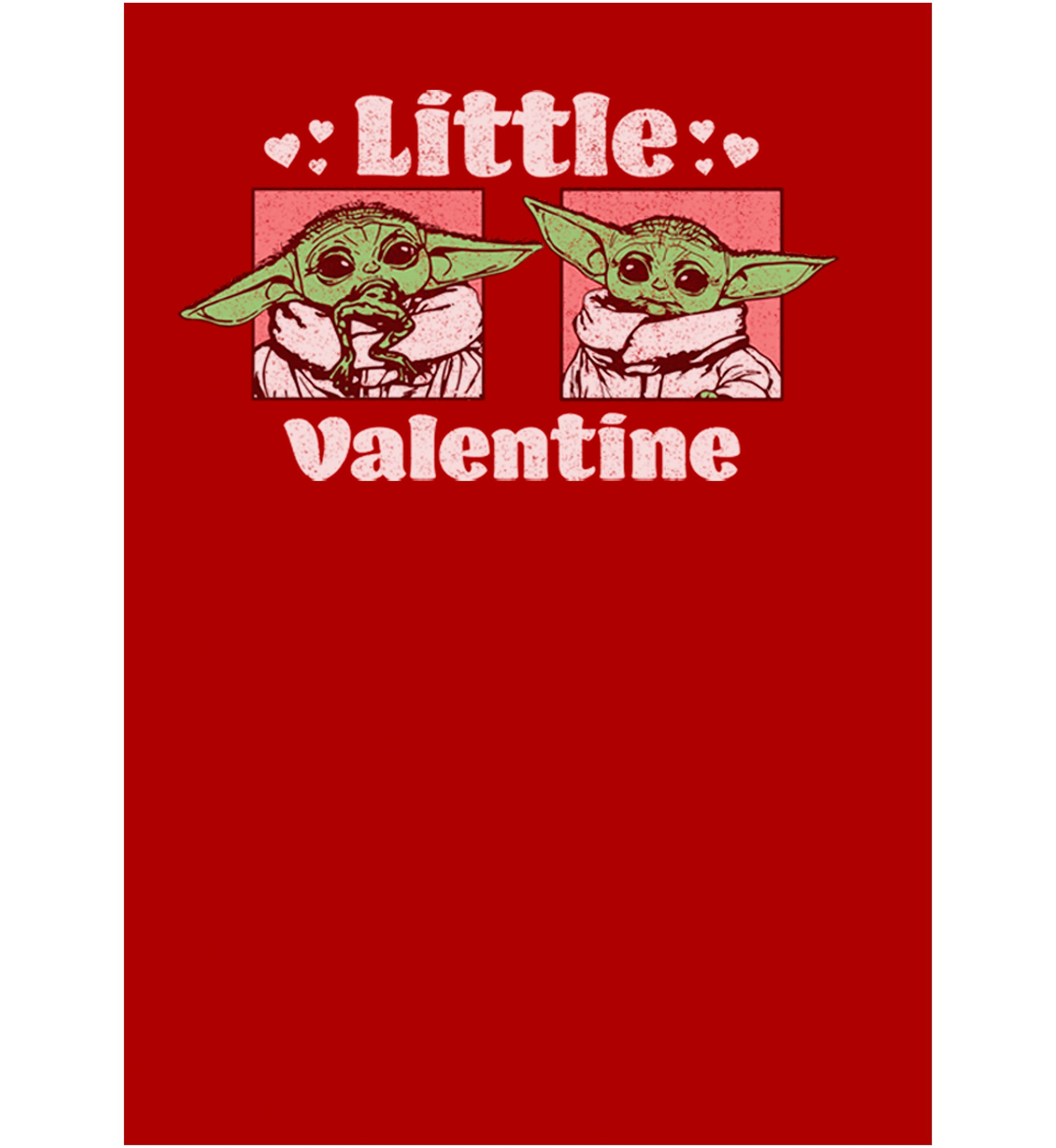 The Mandalorian Little Valentine Graphic T-Shirt