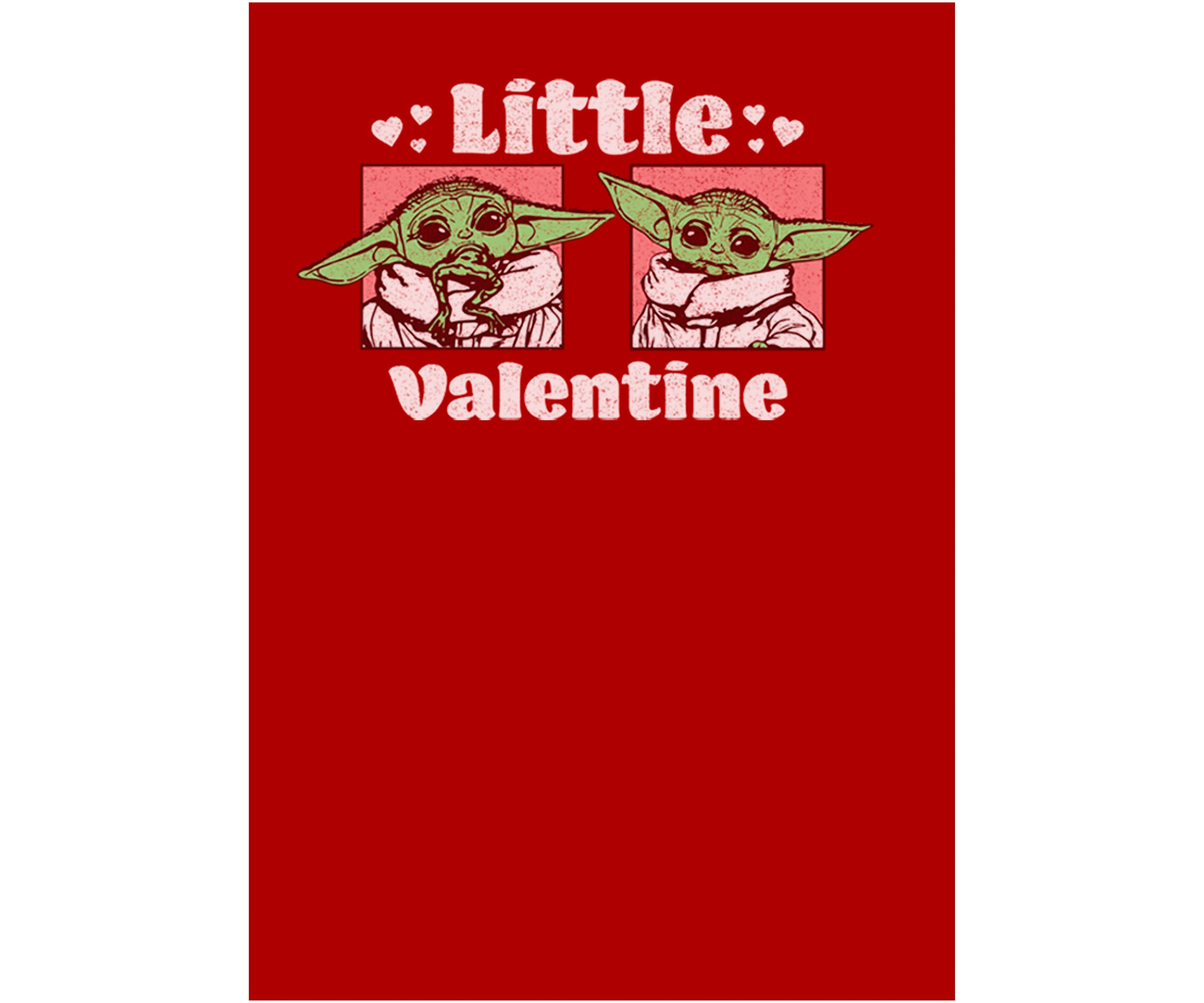 The Mandalorian Little Valentine Graphic T-Shirt