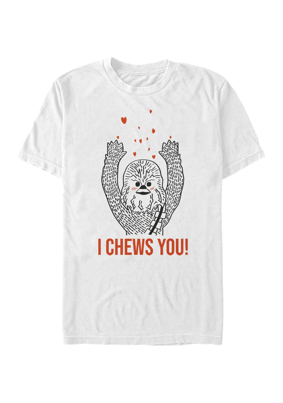 I Chews You Chewy Graphic T-shirt