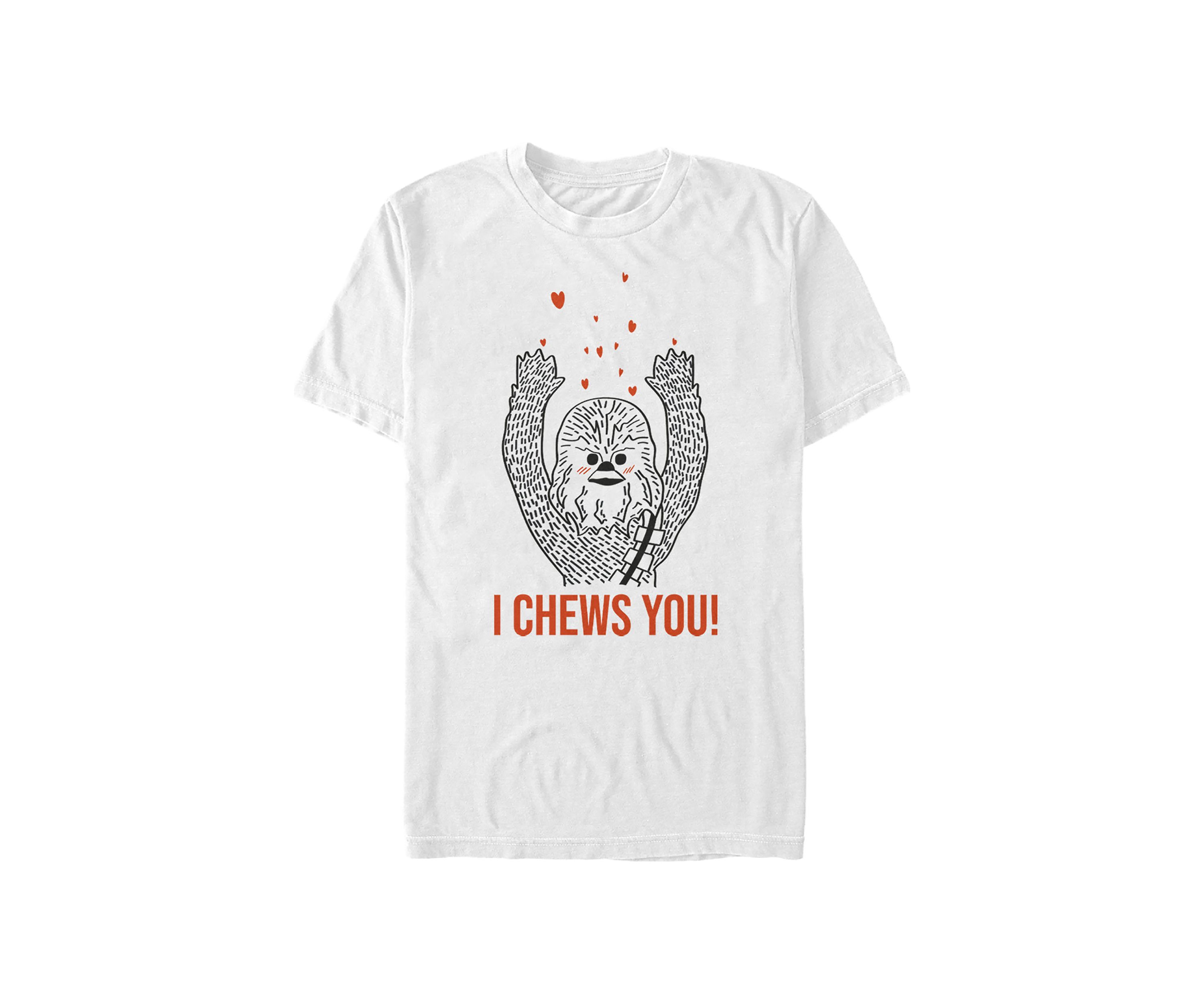 I Chews You Chewy Graphic T-shirt