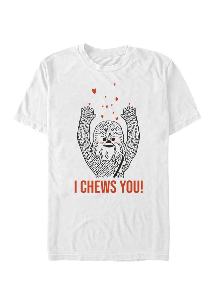 I Chews You Chewy Graphic T-shirt