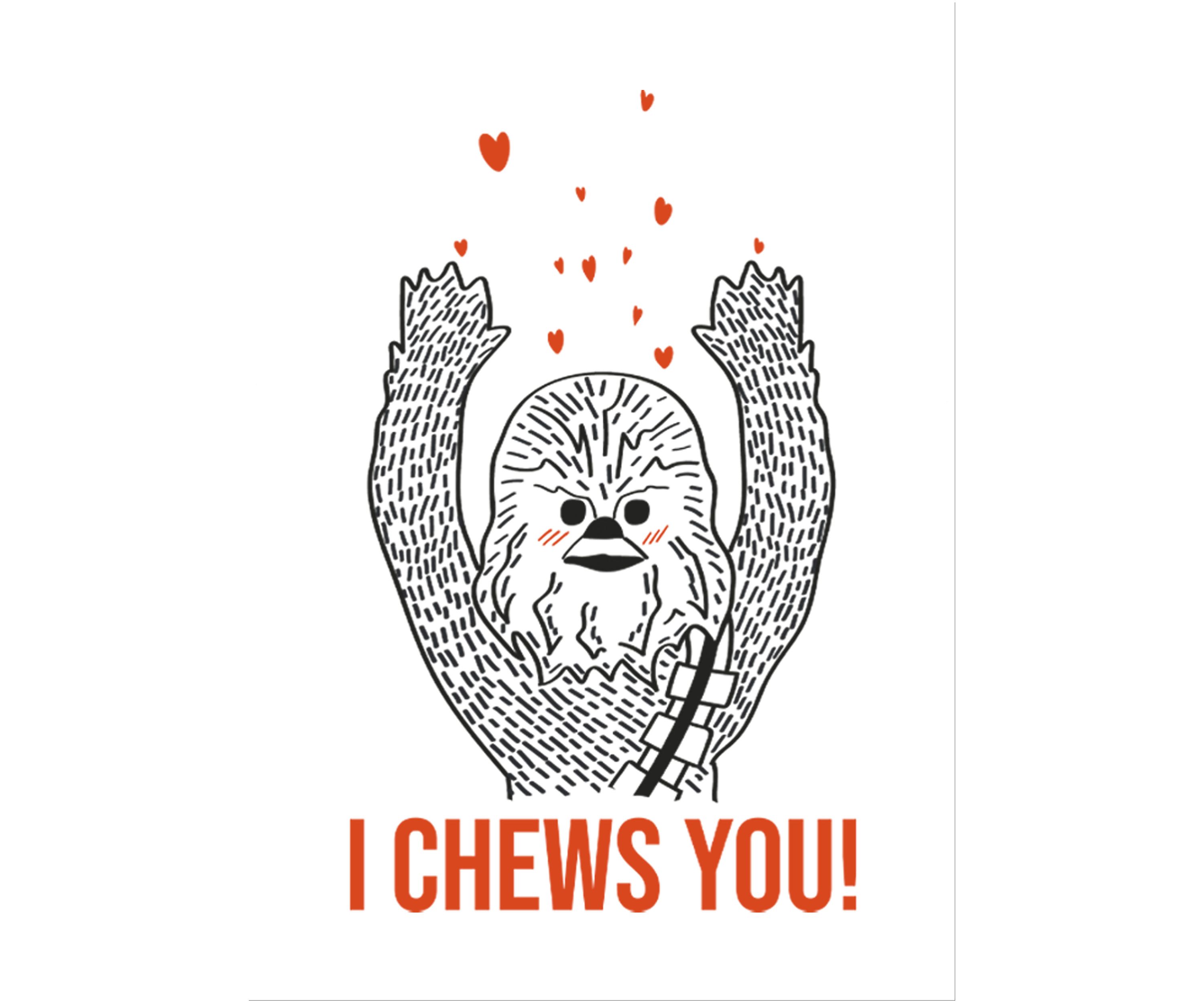 I Chews You Chewy Graphic T-shirt