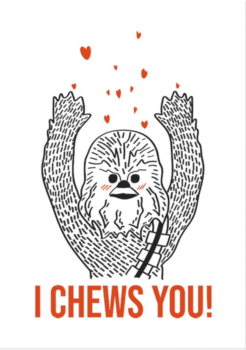 I Chews You Chewy Graphic T-shirt