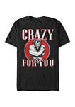 Crazy Joker Love Graphic T-Shirt