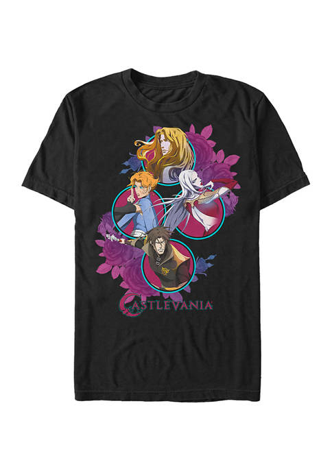 Castlevania Four Circles Graphic T-Shirt