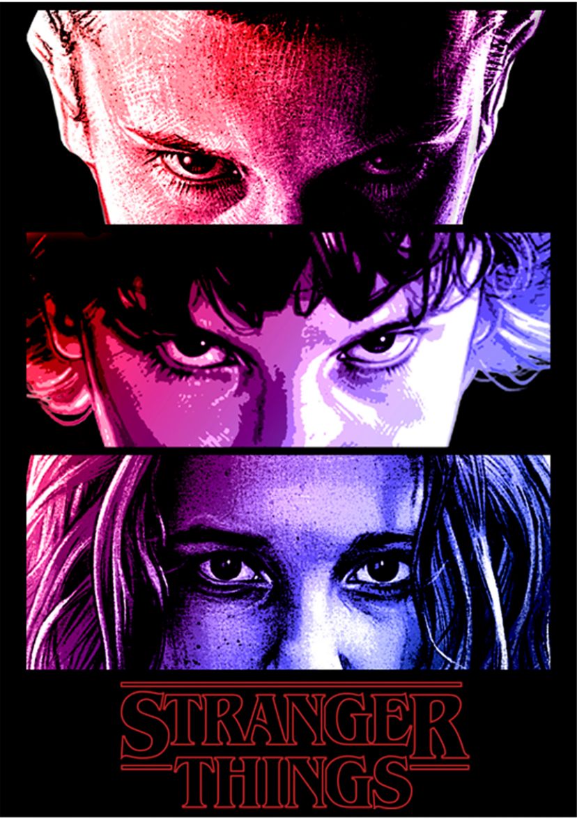Stranger Things Eleven Eyes Graphic T-Shirt