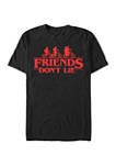 Stranger Things Friends Dont Lie Graphic T-Shirt