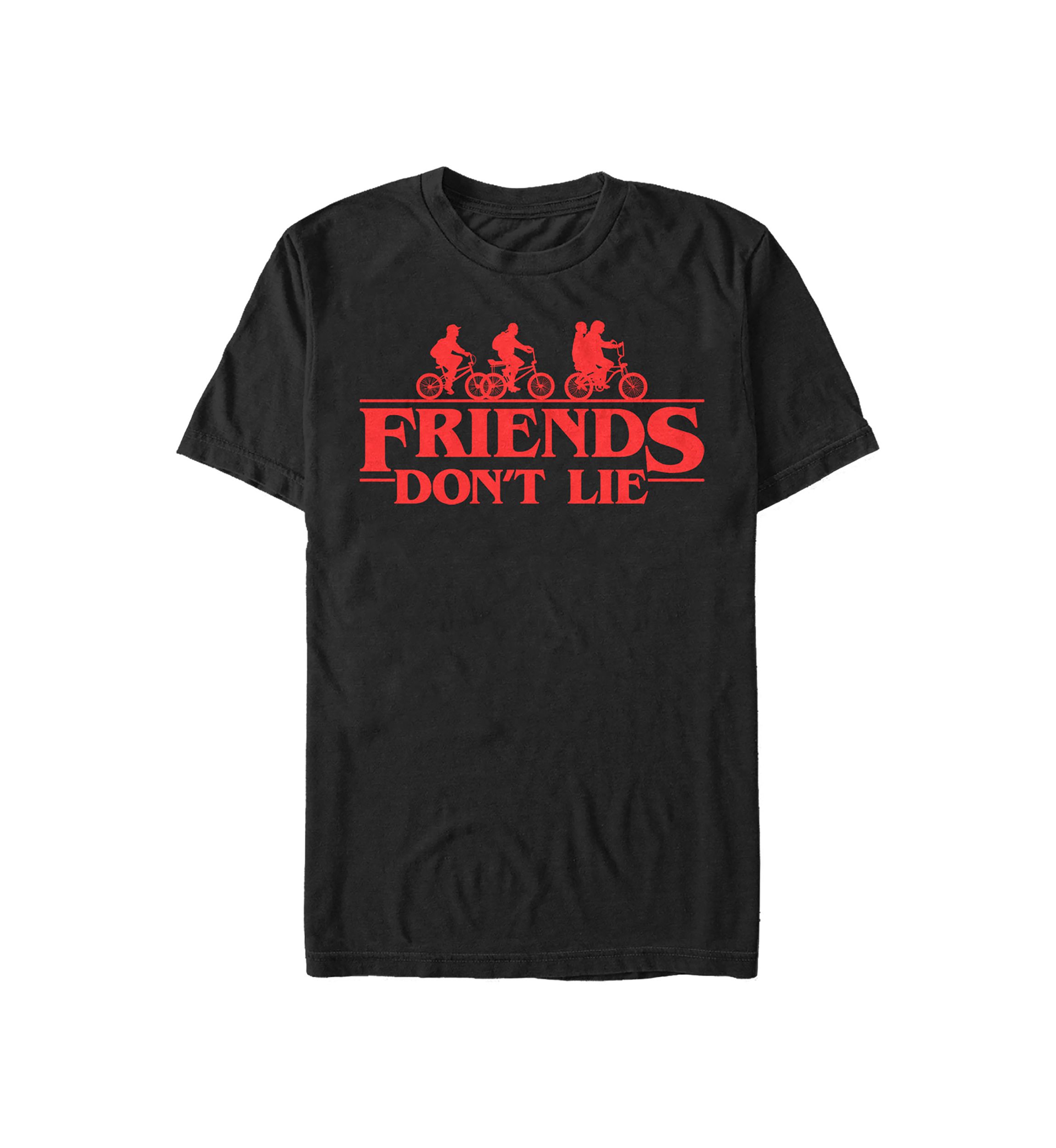 Stranger Things Friends Dont Lie Graphic T-Shirt