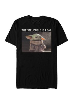 Men's Star Wars® The Mandalorian Baby Yoda Meme Graphic T-Shirt