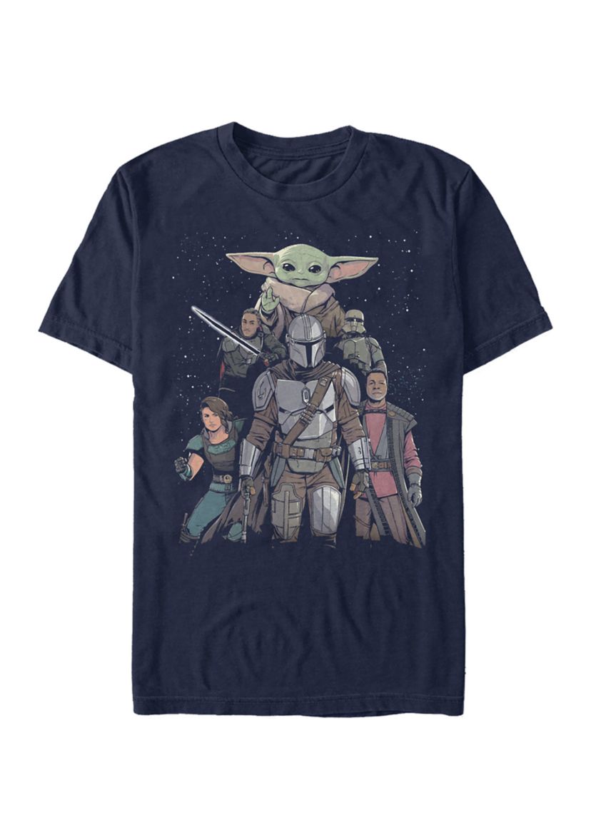 Star Wars The Mandalorian Mandalorian Movie Poster Graphic T-Shirt