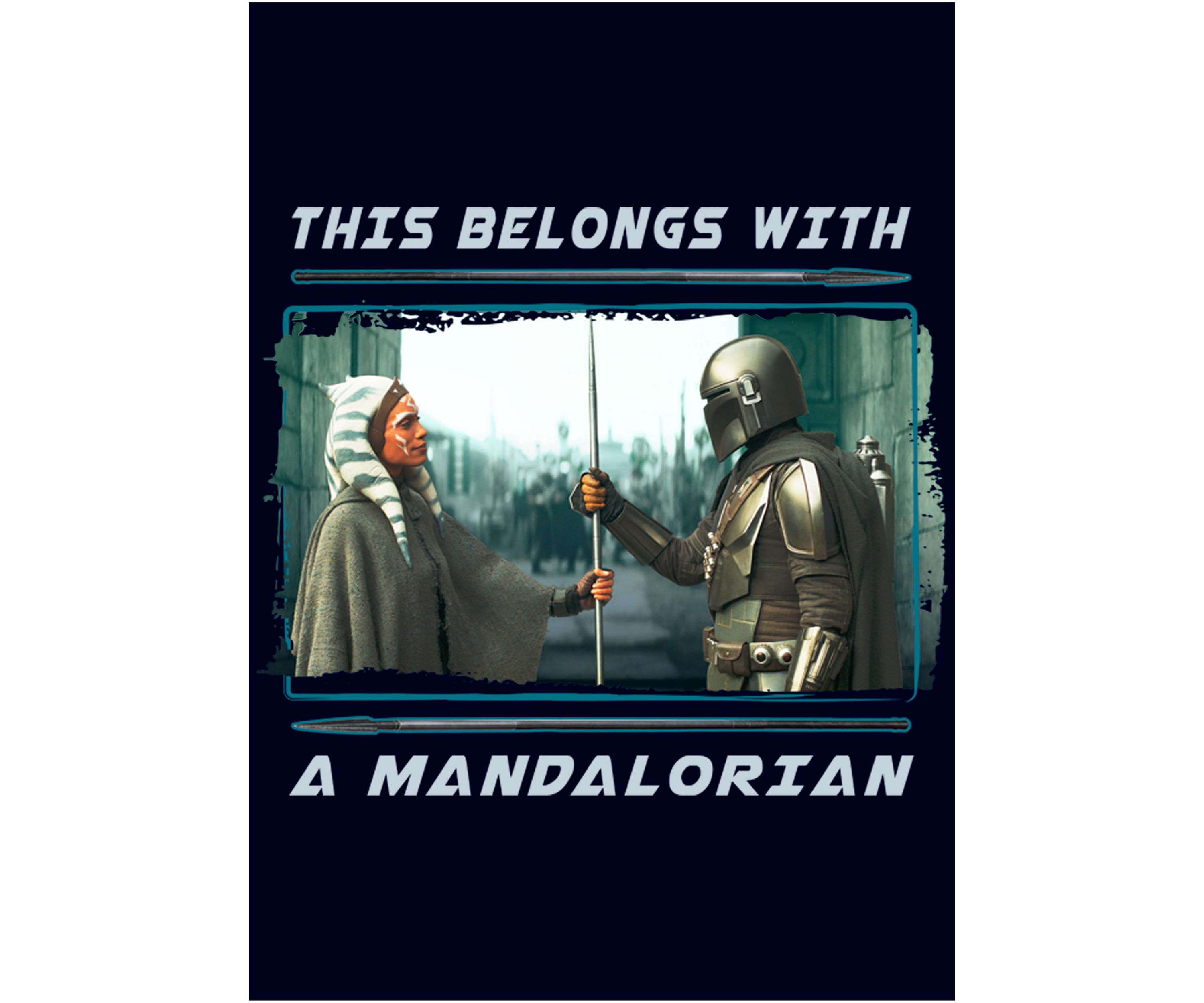 Star Wars The Mandalorian MandoMon Episode 5  Not the Way Graphic T-Shirt