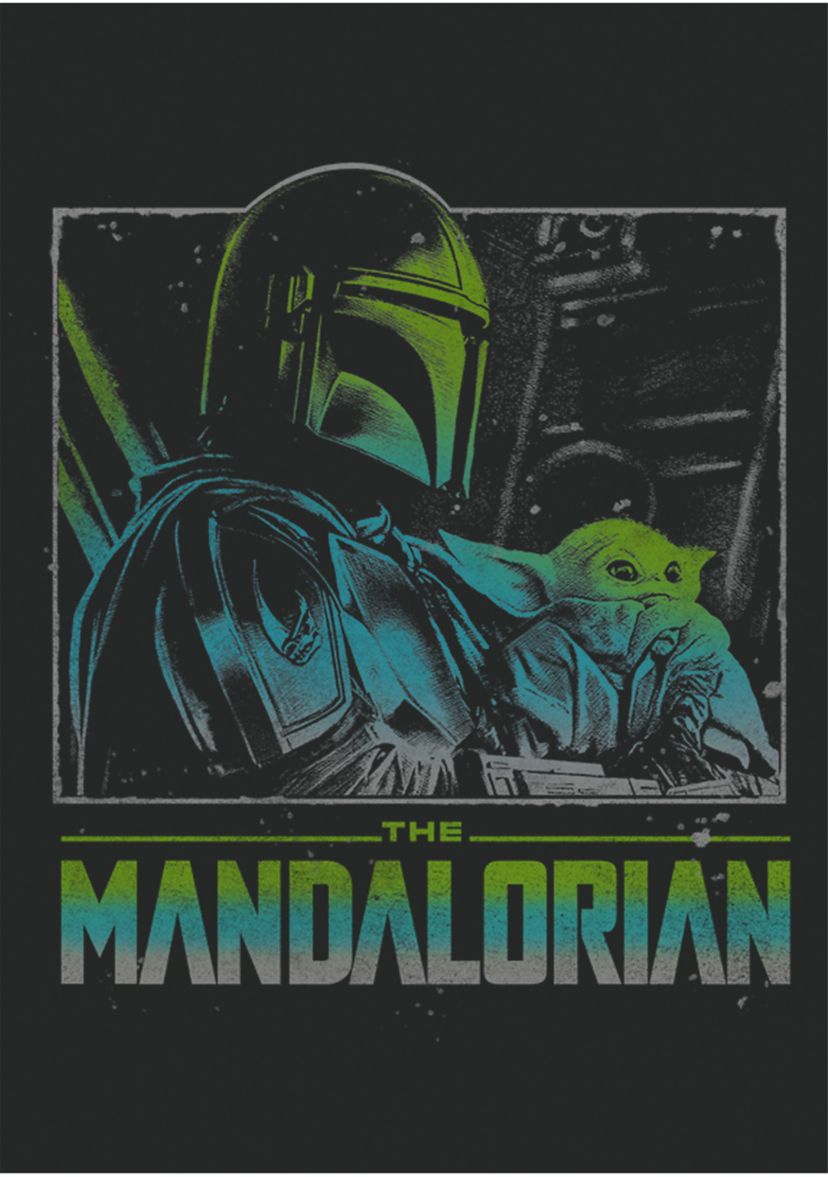 Star Wars The Mandalorian Chill Mandalorian Graphic T-Shirt