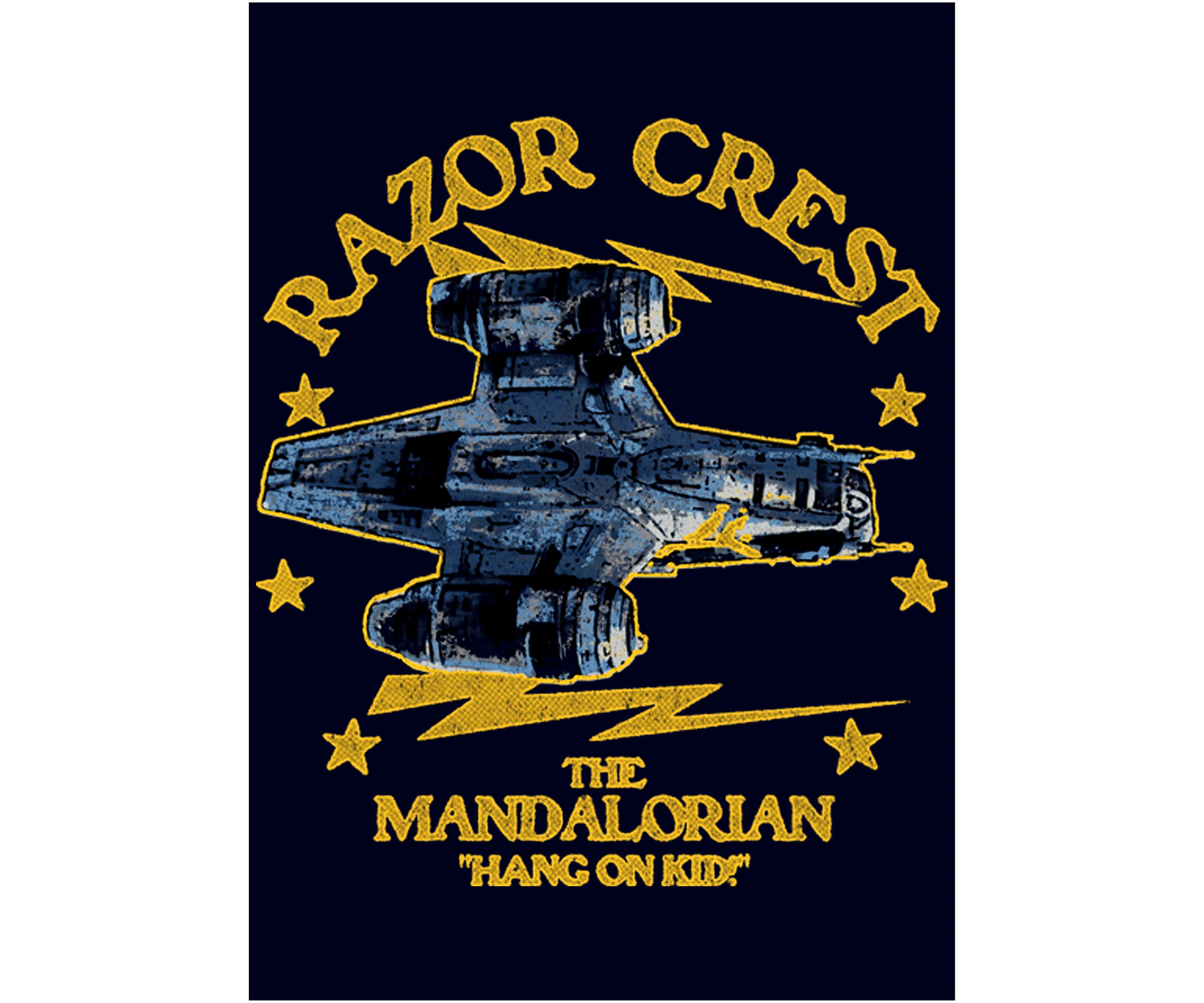 Star Wars The Mandalorian Blast Em ALL Graphic T-Shirt
