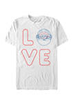Star Wars The Mandalorian Love Stacked Graphic T-Shirt