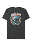 Star Wars The Mandalorian Pop Crew Graphic T-Shirt